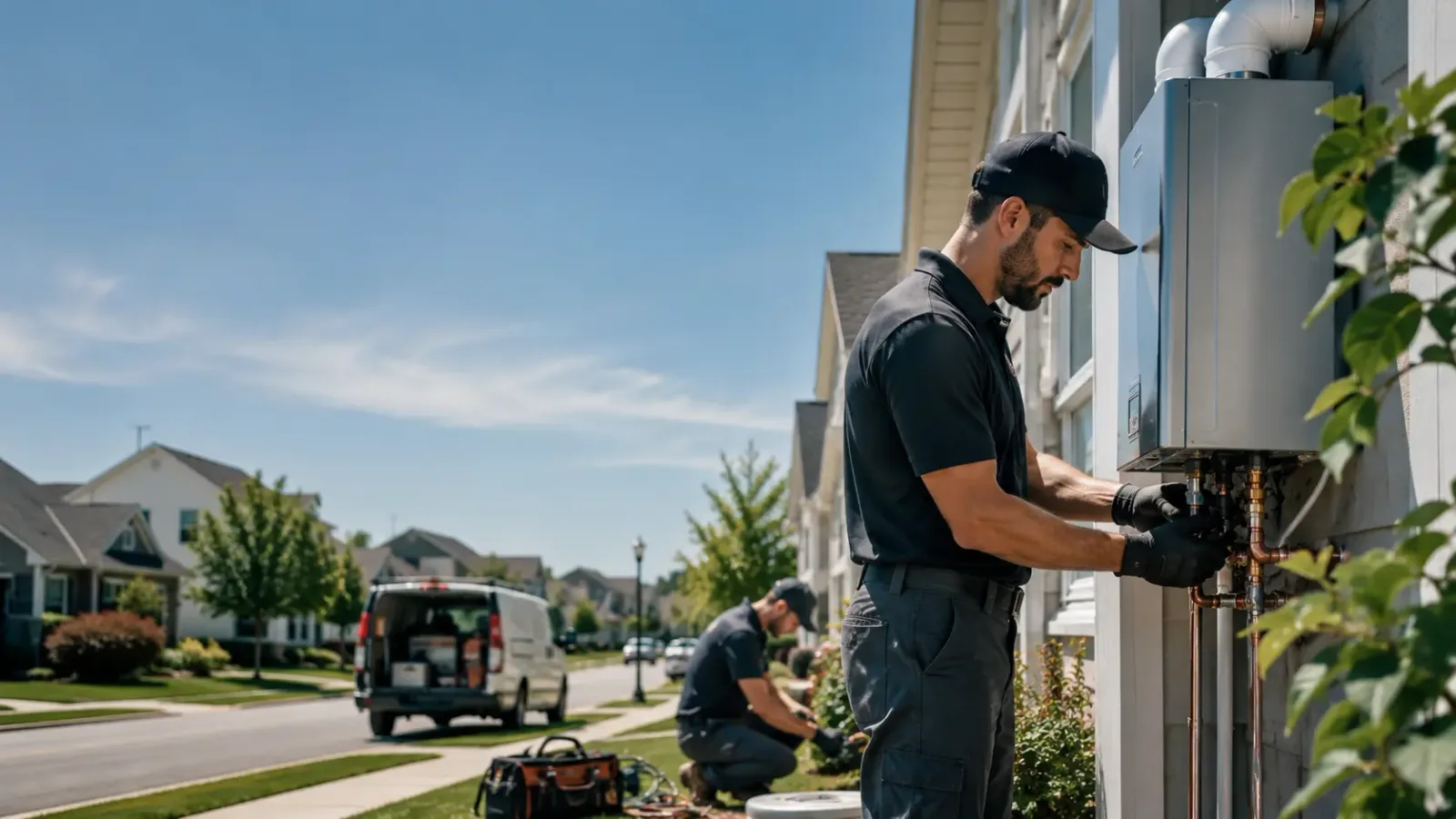 Tankless Water Heater Installation in Brooklin, ME